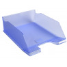 Corbeille courrier exacompta maxi-combo office superposable verticale/escalier coloris bleu glace