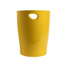 Corbeille a papier exacompta ecobin beeblue capacite 15l coloris safran