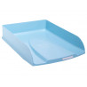 Corbeille courrier exacompta combo styli skandi a4+ superposable verticale/escalier coloris bleu givre