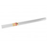 Nappe papier damasse exacompta coloris blanc rouleau 1,18x25m