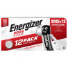 Pile energizer miniature lithium cr2025 blister 12 unites
