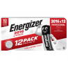 Pile energizer miniature lithium cr2016 blister 12 unites