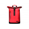 Sac a dos antartik roll up waterproof 480x130x280mm coloris rouge grenat