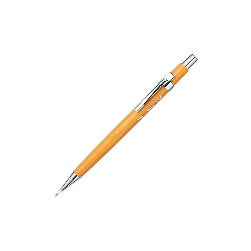 PENTEL Porte-mine technique 0,9 mm rechargeable corps plastique canon fixe 4 mm P200