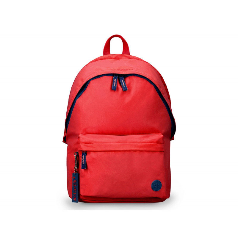Sac a dos antartik 1 compartiment modele basic pack 20l 420x160x300mm coloris rouge grenat
