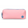 Fourre-tout antartik 1 compartiment rectangulaire modele basic pack 80x55x210mm coloris rose