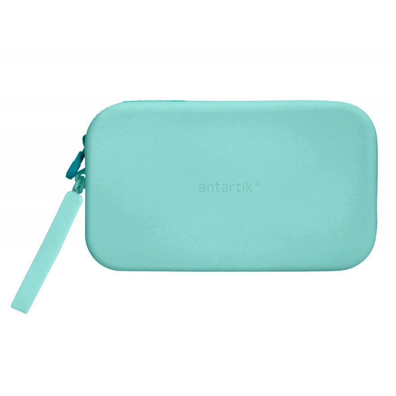 Fourre-tout antartik plat en silicone modele tropical dive 190x120x25mm coloris vert menthe