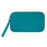Fourre-tout antartik plat en silicone modele tropical dive 190x120x25mm coloris turquoise