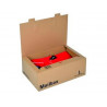 Boite expedition postale logistipack kraft format l coloris brun