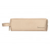 Fourre-tout liderpapel 1 compartiment avec anse 21x7cm coloris beige