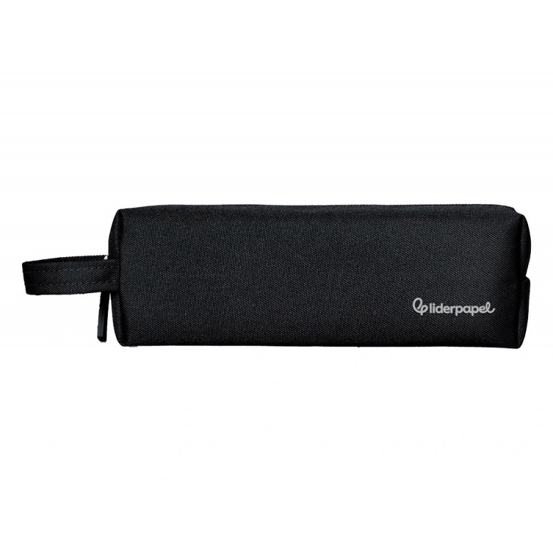 Fourre-tout liderpapel rectangulaire 1 compartiment 21x7cm coloris noir