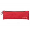 Fourre-tout liderpapel plat mince 1 compartiment 20x6cm coloris rouge