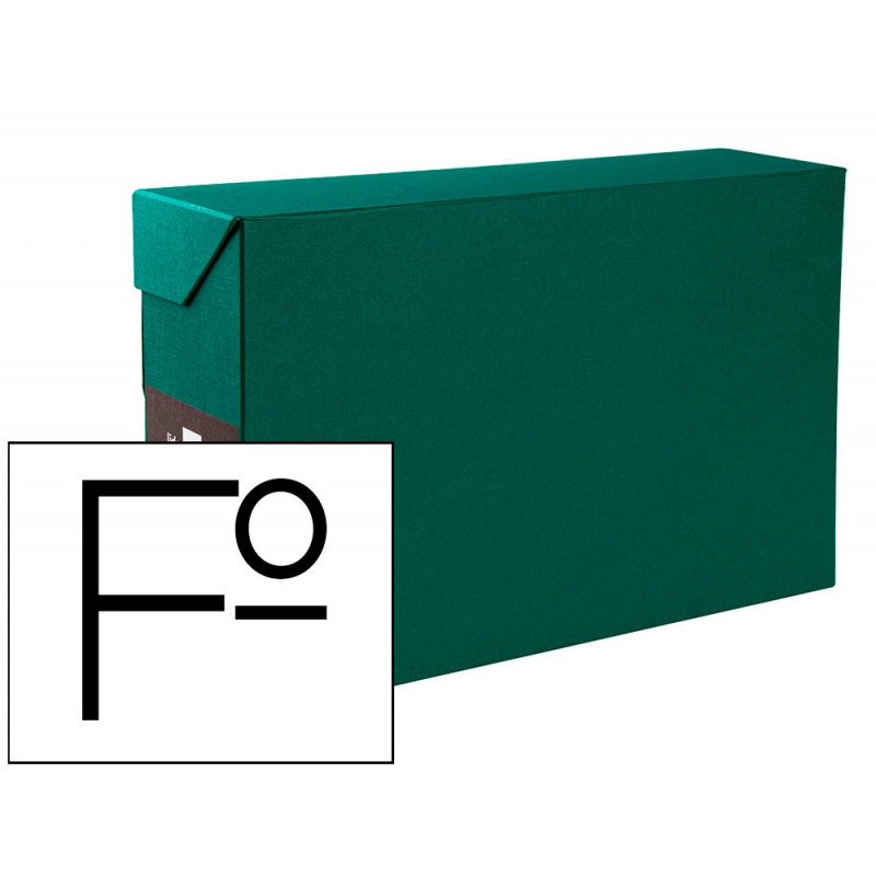 Boite de transfert liderpapel dos 118mm 390x118x260mm coloris vert