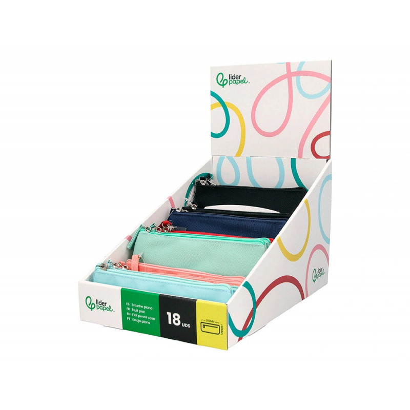Presentoir liderpapel fourre-tout plats 18 unites 171139