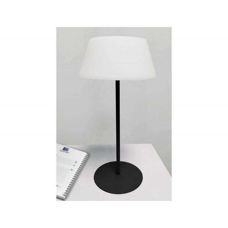 Lampe unilux loompa led 35cm recharge par usb coloris noir