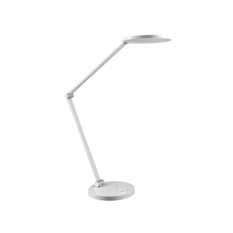 Lampe de bureau unilux omega led d-eu systeme eye-caring 55cm coloris blanc