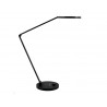 Lampe de bureau unilux omega led d-eu systeme eye-caring 55cm coloris noir
