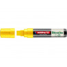 Marqueur edding 55 ecoline peinture base eau pointe biseautee 4/15mm coloris jaune