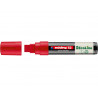 Marqueur edding 55 ecoline peinture base eau pointe biseautee 4/15mm coloris rouge