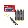 Marqueur sharpie creatif pointe ogive trait 2,5mm encre acrylique coloris jaune
