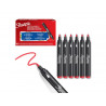 Marqueur sharpie creatif pointe ogive trait 2,5mm encre acrylique coloris rouge
