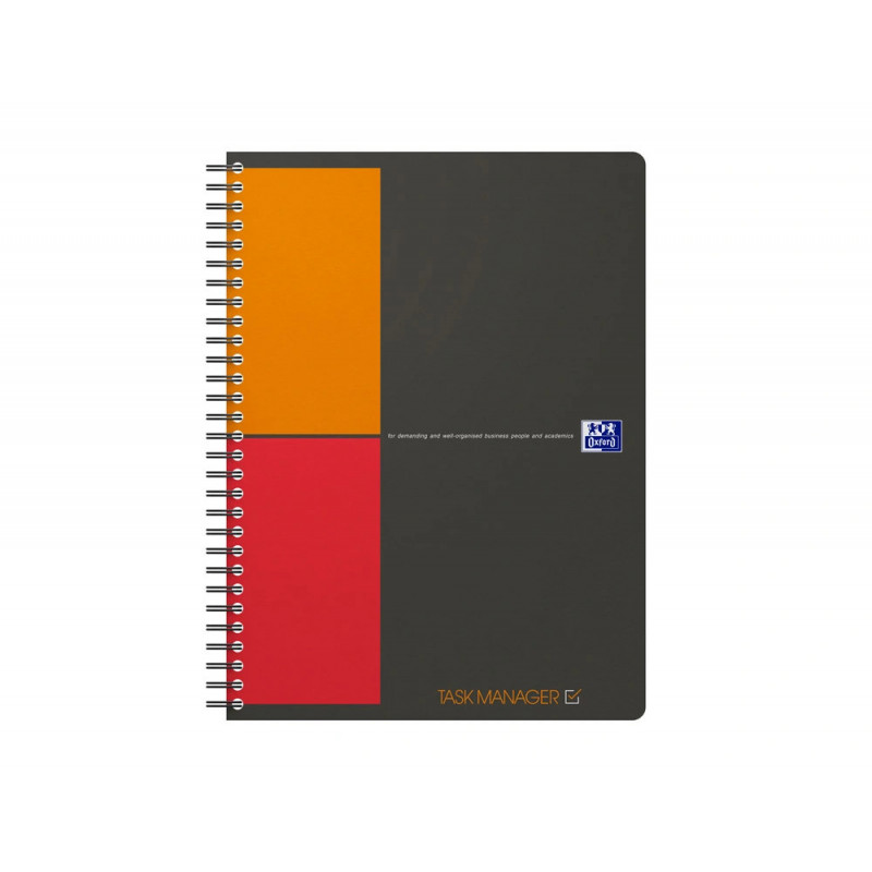 Cahier oxford task manager international integrale b5 160p spec