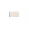 Porte-etiquette tarifold magnetique plastifiable a froid 66x100mm coloris bleu sachet 50 unites