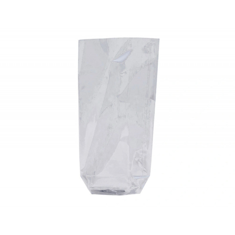 Sachet ecorne coextrude 30 microns 140x250mm coloris transparent paquet 100 unites