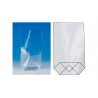 Sachet ecorne coextrude 30 microns 120x200mm coloris transparent paquet 100 unites