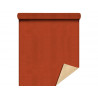 Papier cadeau kraft 70gr rouleau 0,70x50m coloris terracota