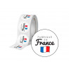 Etiquette autocollante avery fabrique en france ronde diam. 35mm rouleau 500 unites