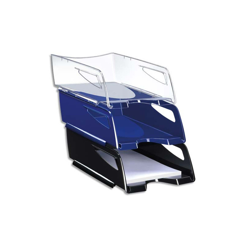 CEP Maxi corbeille à courrier Cep Pro Greenspirit Noir, dimensions : L25 x H10,1 x P34 cm