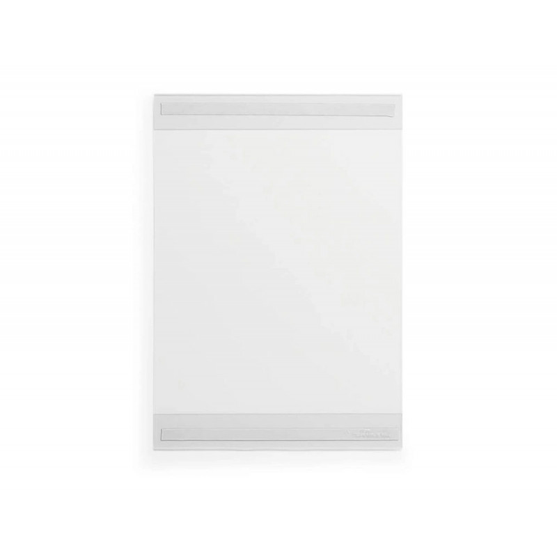 Porte-affiche durable a4 adhesif pet recycle coloris transparent