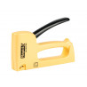 Agrafeuse murale rapid r13 blomster agrafes fil fin n13 poignee ergonomique coloris jaune