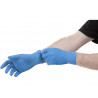 Gant unique biodegradable nitrile non poudre taille m boite 100 unites