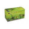 The puro bio fairtrade menthe verte sachet 1,5g boite 25 unites