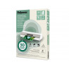 Pochette plastification fellowes brillante format a6 leger coloris transparent boite 100 unites