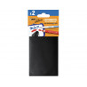 Chiffonette velleda pour ardoises feurtes effacable a sec coloris noir lot 2 unites