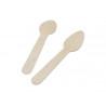 Petite cuillere bois 11cm sachet 100 unites