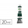 Peinture a l huile liderpapel tube en aluminium de 20 ml coloris vert olive