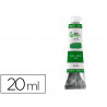 Peinture a l huile liderpapel tube en aluminium de 20 ml coloris vert