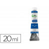 Peinture a l huile liderpapel tube en aluminium de 20 ml coloris bleu cobalt