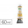 Peinture gouache tempera liderpapel tube en aluminium de 60 ml coloris jaune de naples