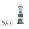 Peinture gouache tempera liderpapel tube en aluminium de 60 ml coloris bleu grisatre