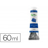 Peinture gouache tempera liderpapel tube en aluminium de 60 ml coloris bleu marine