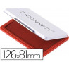 Recharge tampon q-connect économique nº1 126x81mm coloris rouge