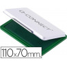 Recharge tampon q-connect économique nº2 110x70mm vert