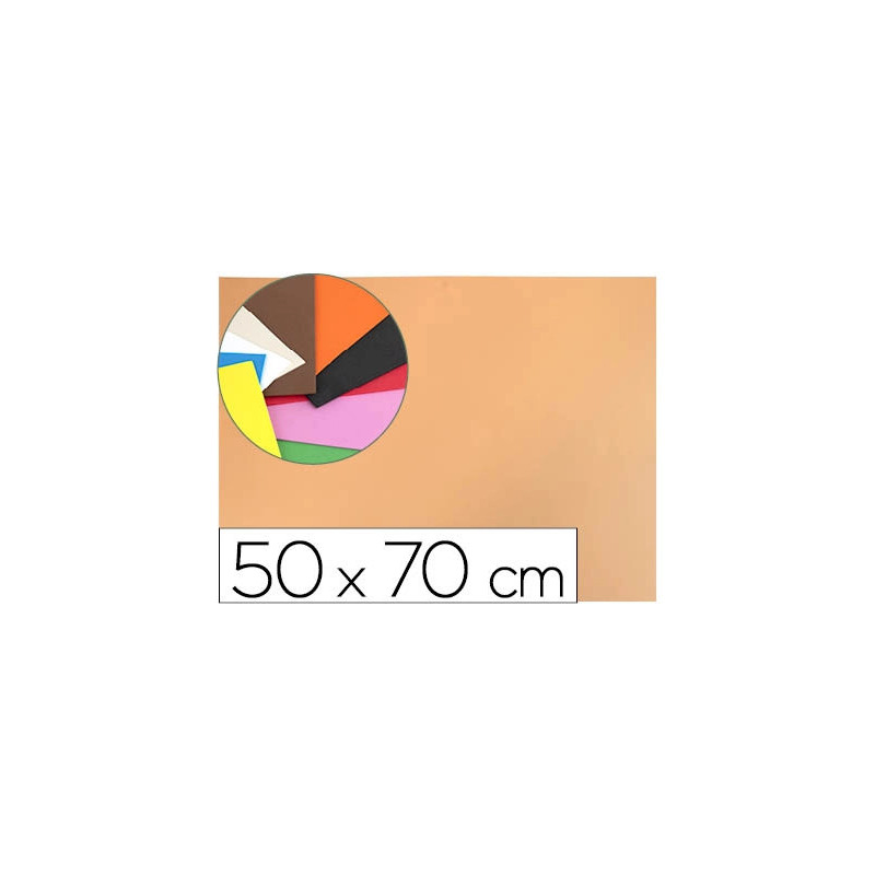 Mousse eva liderpapel 50x70cm 60gr epaisseur 1,5mm coloris peau