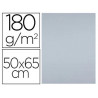 Papier cartonne liderpapel 50x65cm 180gr coloris gris paquet 25 feuilles