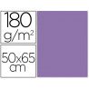 Papier cartonne liderpapel 50x65cm 180gr coloris pourpre paquet 25 feuilles